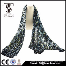 2015 printed multi colored leopard lady scarves viscose
